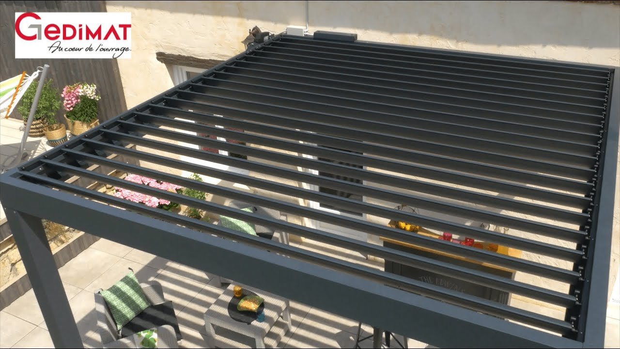 pergola bio climatique